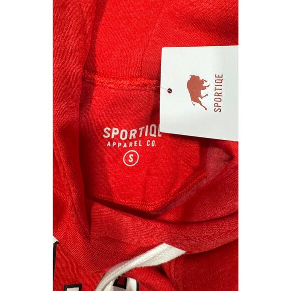 NWT Chicago Blackhawks Hockey Red Pullover Hoodie NHL Sweatshirt Size S - Picture 3 of 3